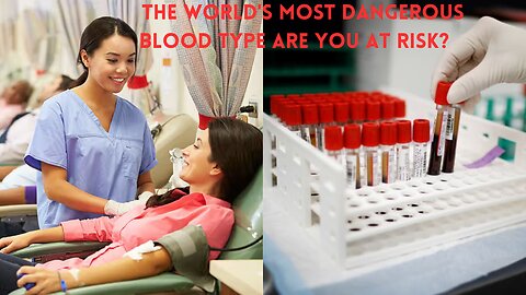 The World's Most Dangerous Blood Type Are You at Risk?