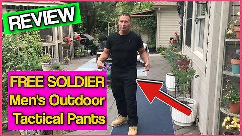 FREE SOLDIER Men's Outdoor Tactical Pants