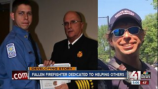 Firefighter killed in the line of duty