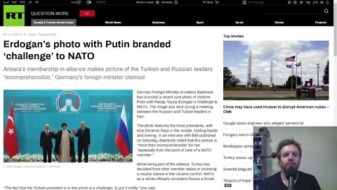 Photo with Putin, Raisi, & Erdogan considered a "challenge" to NATO due to Turkey's membership