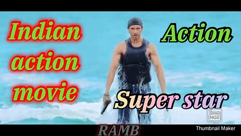 Indian star Hrithik Roshan action