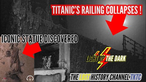 MAJOR Titanic Debris DISCOVERY: Statue, Diana of Versailles DISCOVERED as Iconic Railing Collapses