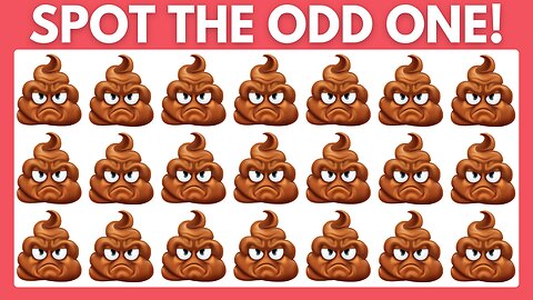 Find The Odd Emoji Out Angry Expression Emojis