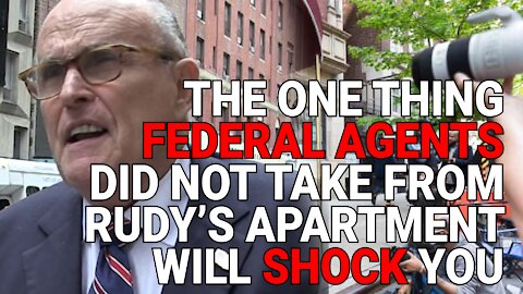 THE ONE THING FEDERAL AGENTS DID NOT TAKE FROM RUDY’S APARTMENT WILL SHOCK YOU