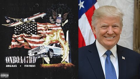 Rappers Kodak Black and Fivio Foreign launches new Pro-Trump song titled “ ONBOA47RD”