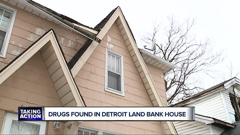 Man busted for selling drugs out home owned by Detroit Land Bank