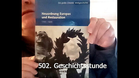 502. Stunde zur Weltgeschichte - 09.12.1824 bis 01.05.1825