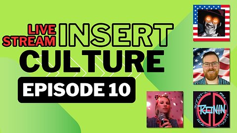 [Insert Culture] Live Stream | Godzilla, P. Diddy, Stellar Blade & More | Episode 10