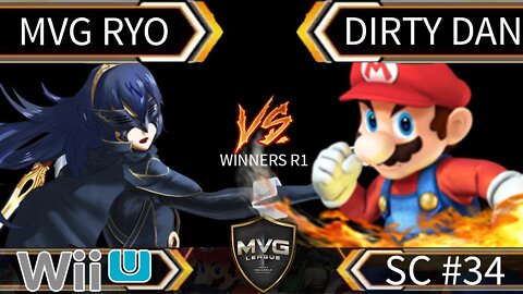 MVG Smash Conference: MVG Ryo (Ike & Lucina) vs Dirty Dan (Mario) SSB4 Winners R1 - Smash Wii U