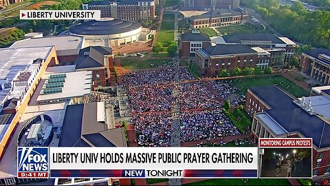 Liberty University Holds Public Prayer Gathering Amid Anti-Israel Protests