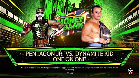 WWE 2k24 Pentagon Jr vs Dynamite Kid