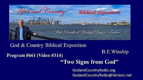 314 - Two Signs from God