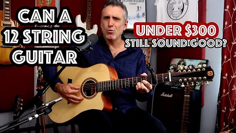 Vangoa 12 string guitar unboxing and review