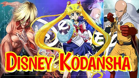 Kodansha Anime Titles Coming To Disney Plus #anime #disney