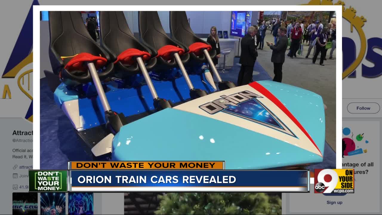 DWYM: Kings Island Orion train cars revealed