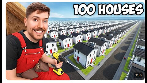 I Built 100 Homes And Gave Them Away!