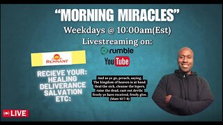 “Morning Miracles” with Joe Dingle