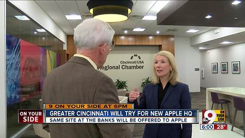 Cincinnati will try for new Apple HQ