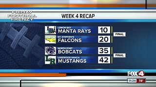 Highschool Football week 4 scores 2