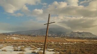 Sandia Mountains in New Mexico