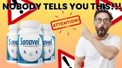 SONAVEL- Does Sonavel Supplement Really Work? Sonavel Reviews.