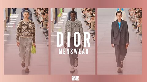 Dior Men Spring Summer 2024 | YOUR PERSONAL STYLE DESTINATION