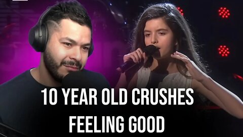 Angelina Jordan Feeling Good at 10 years old! (Reaction!)