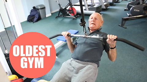 WWII hero turns 100 and makes his daily visit to the GYM - for a 90 minute workout