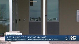 Returning to the classroom in Arizona