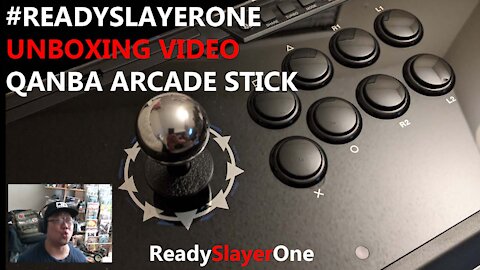 #ReadySlayerOne Gaming: UNBOXING Qanba Obsidian Arcade Joystick