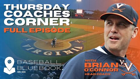 THURSDAYS COACHES CORNER, Brian O'Connor - Head Coach - University of Virginia - December 15th