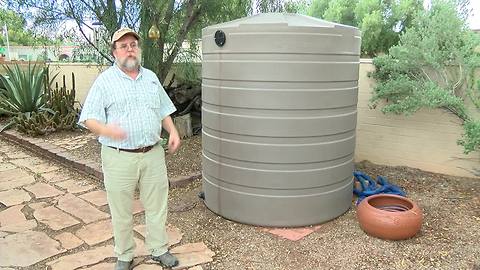 City encouraging Tucsonans to harvest rainwater