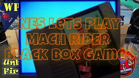 NES - Lets Play - MACH RIDER - Black Box Games