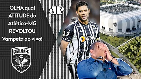 "É UMA SACANAGEM DO CAR@L#0!" OLHA qual ATITUDE do Atlético-MG REVOLTOU Vampeta!