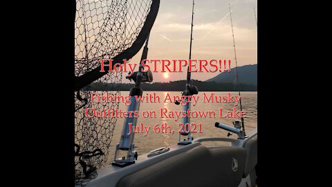 Fishing with Angry Musky Outfitters on Raystown Lake