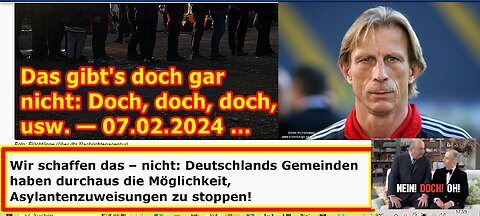 Das gibt’s doch gar nicht: Doch, doch, doch, usw. — 07.02.2024 …