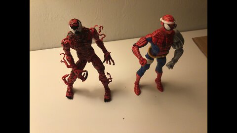 Carnage vs spider man