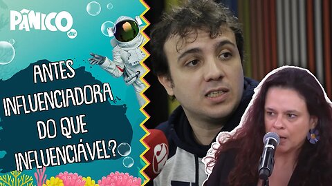 Janaina Paschoal sobre TRETA COM RENAN SANTOS: 'QUERIAM QUE EU PARASSE DE ELOGIAR O GOVERNO FEDERAL'