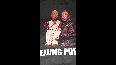 My Beijing Puppet Mini Me Joe Biden & China 🇨🇳 President Shirt