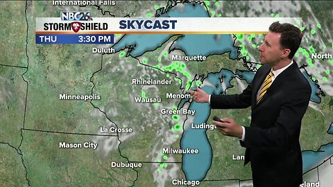 Michael Fish's NBC26 weather forecast