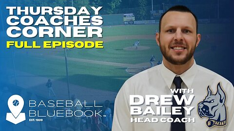 THURSDAYS COACHES CORNER, Drew Bailey - Head Coach - Bluefield State University