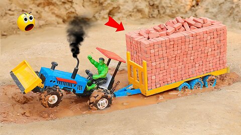 top most creative diy mini tractor video of sano creator | tractor trolley loading video