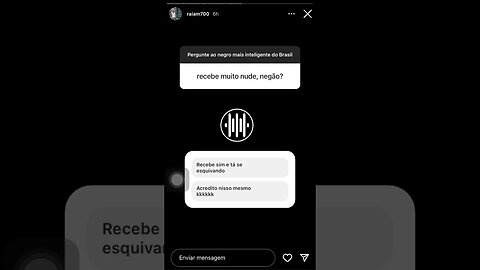 Ele recebe nudes? Foto de mulher pelada no Instagram? | Raiam Santos