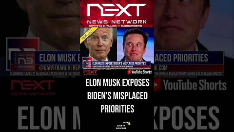 Elon Musk Exposes Biden's Misplaced Priorities #shorts