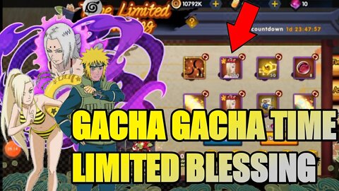 Gacha Event Time Limited Blassing Young Minato Yamana Ino Kimimaru Heroes Assembled Reborn