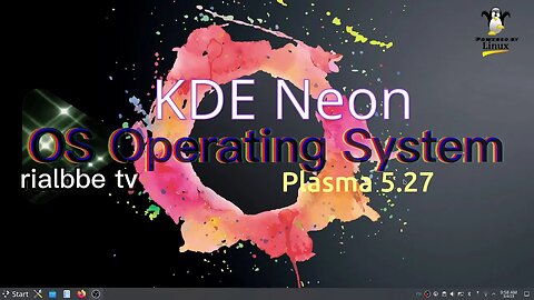 OS - KDE Neon Plasma 5.27