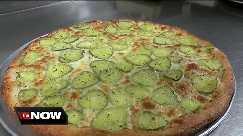 Hold the pepperoni! Edie's Pizza & Subs in Hamburg is putting out a Pickle Pizza