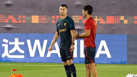 Cristiano Ronaldo BACK training with Portugal ahead of World Cup opener against Ghana