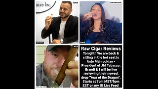 Raw Cigar Reviews (Episode 57) Anto Mahroukian of JM Tobacco