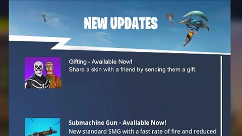 NEW FORTNITE GIFTING SYSTEM IS HERE! (FORTNITE GIFTING SYSTEM RELEASE DATE)